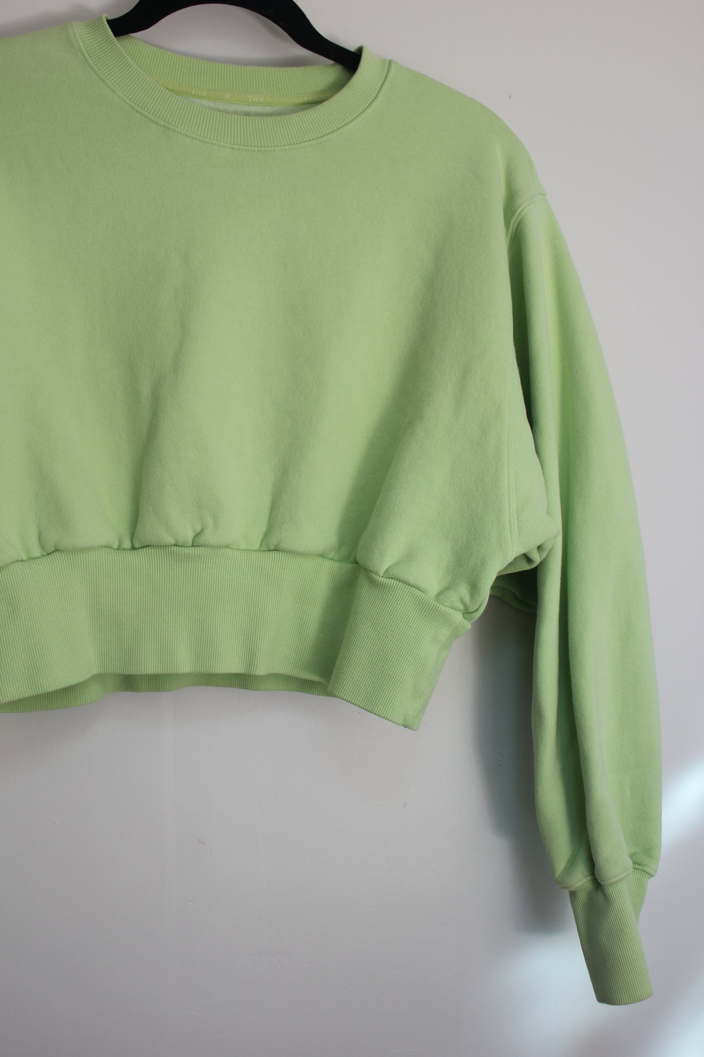 TNA Lime Pullover Sweatshirt