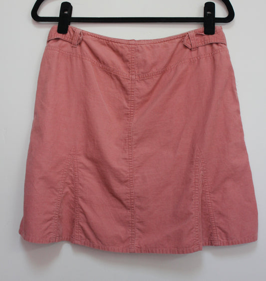 Alaskan Pink Cord Skirt