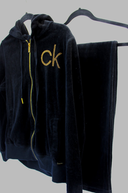 Calvin Klein Velour Tracksuit