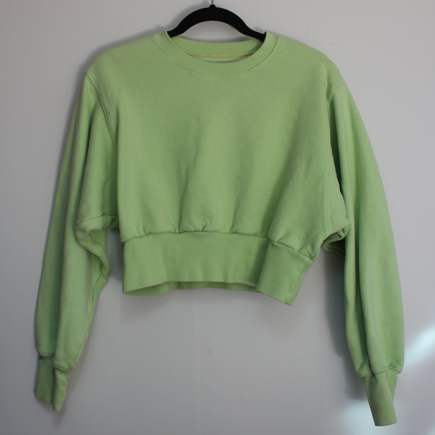 TNA Lime Pullover Sweatshirt