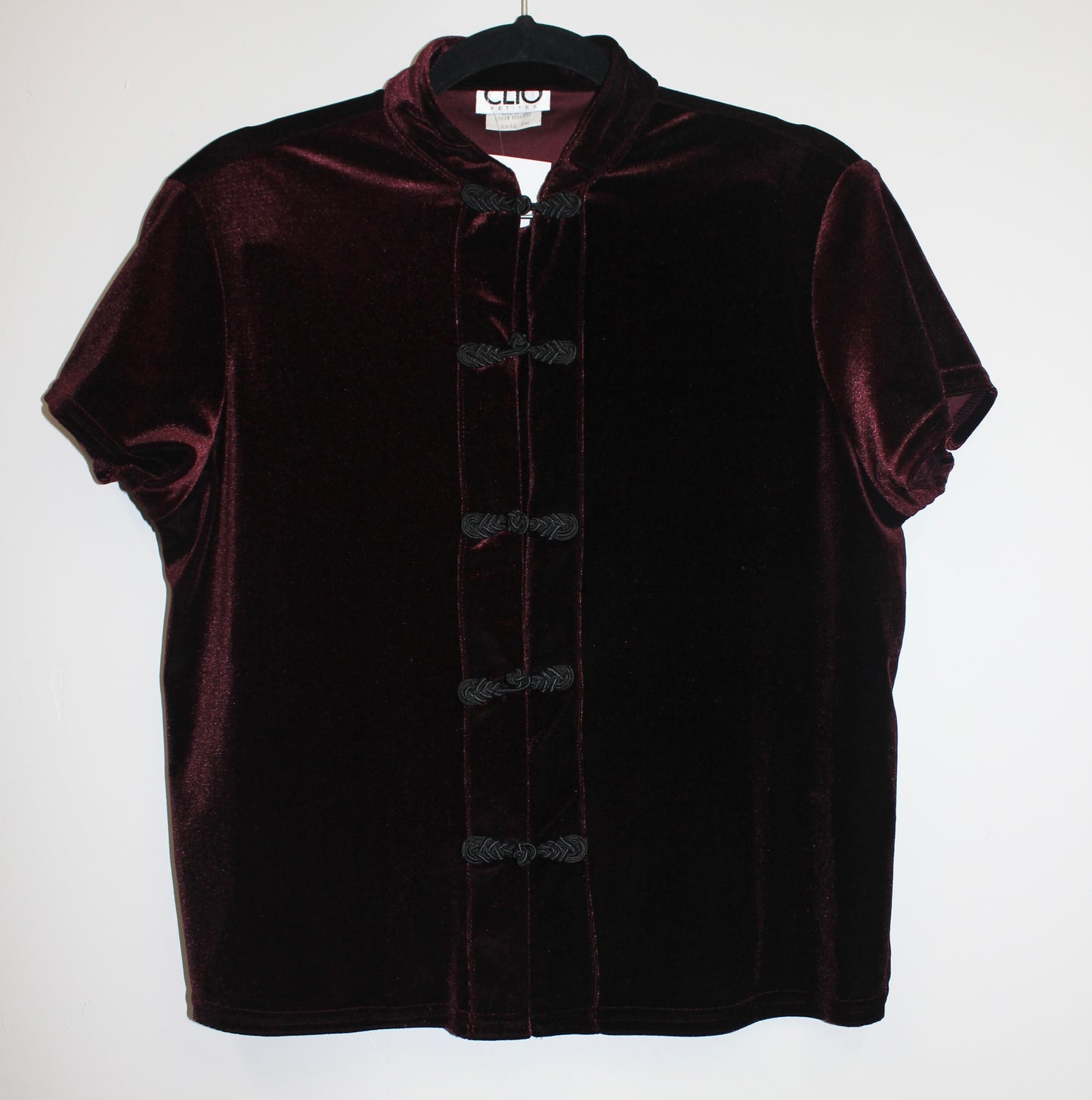 Vintage Velvet Oriental Top