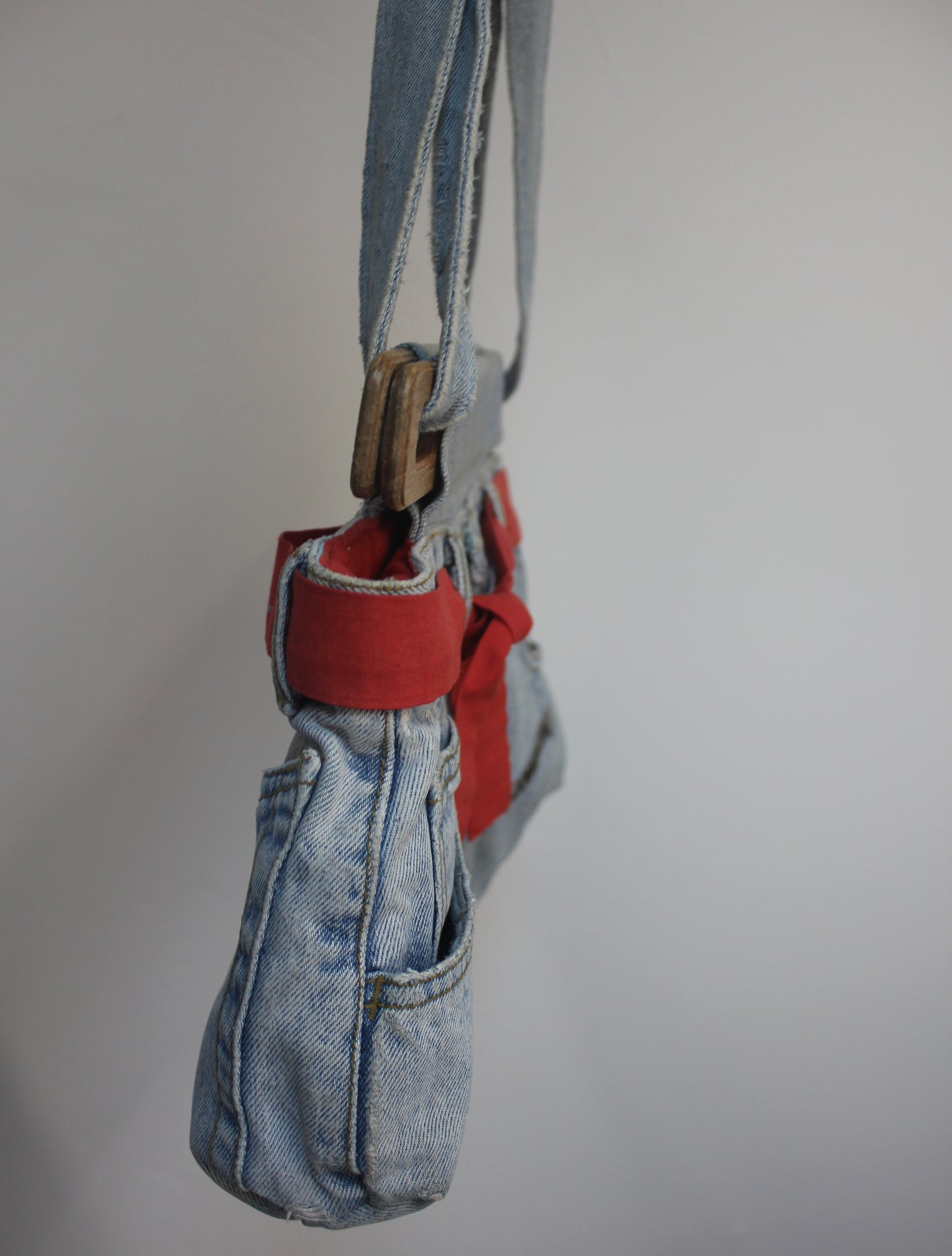 Jordache Upcycled Denim Purse